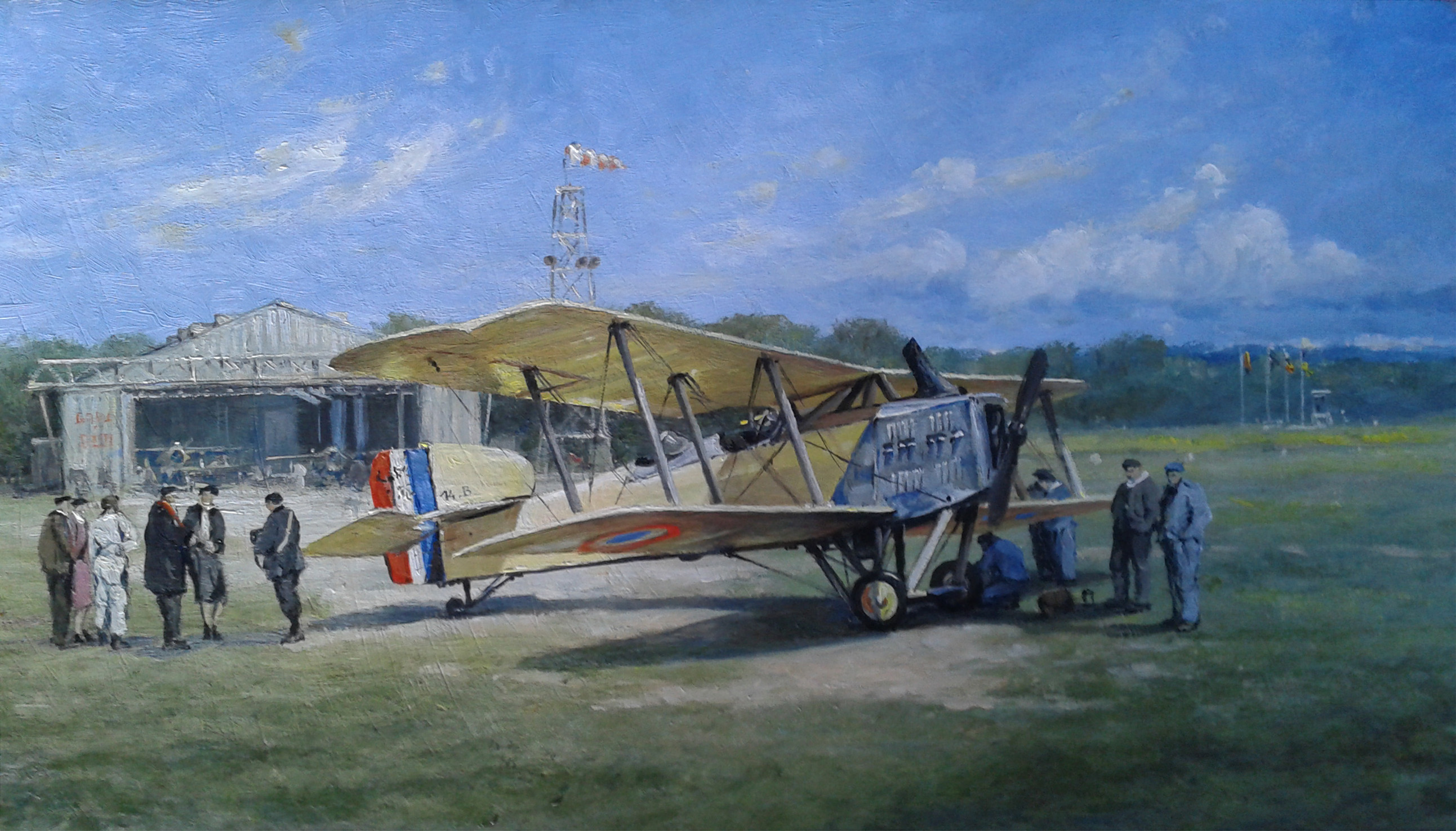 Pierre Saez Le Breguet XIV 1926